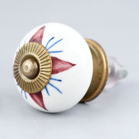 Deep Maroon Lily Knob