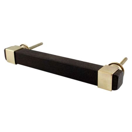 Antique Square Wooden Brass Handles