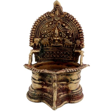 Laxmi Lakshmi Diya Brass Oil Lamp