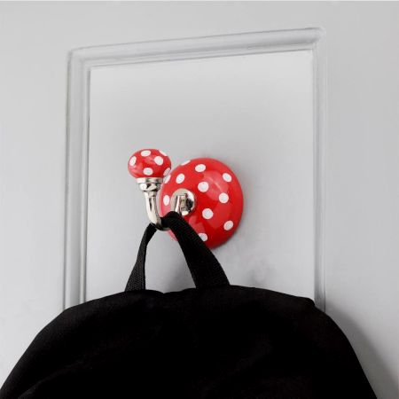 Red Dotted Hooks