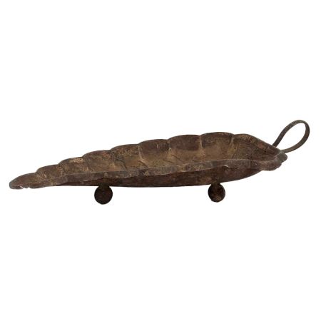 Brass Leaf Design Ash Tray For Decoration