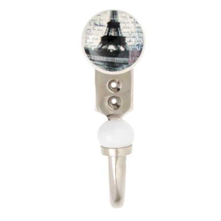 Multicolor Big Tower Ceramic Flat Hook
