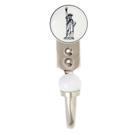 Statue Of Liberty Ceramic Hook