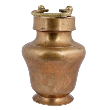 Handmade Antique Brass Kamandal Pooja Lota