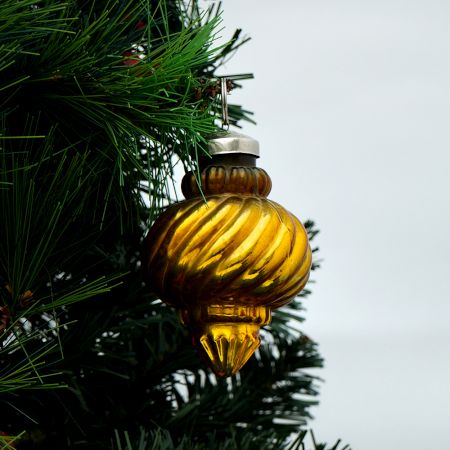 Golden Dome Christmas Hanging