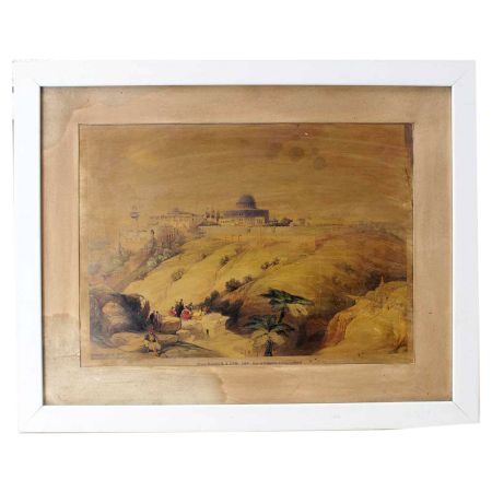 Canvas Painting Of The Haramesh-Sharif Jerusalem