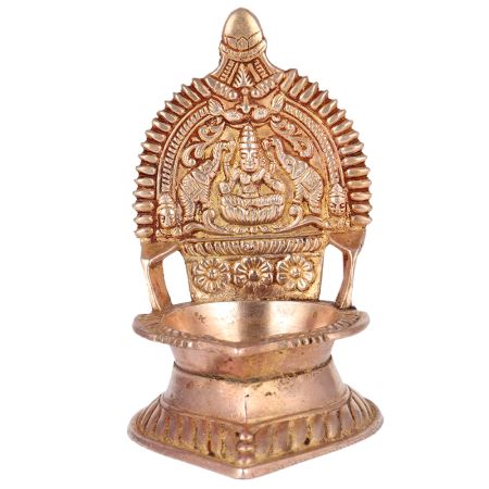 Brass kamatchi Vilaku Devi Oil Lamp