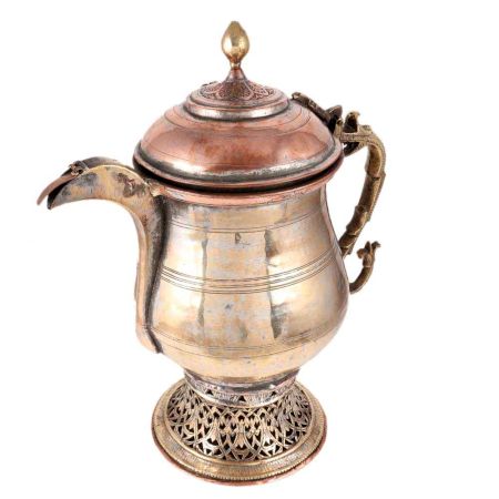 Persian kashmiri Copper Samovar Pot