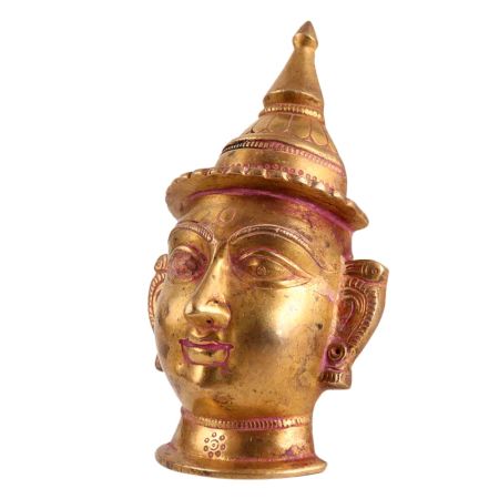 God Shiva Face Wall Mask