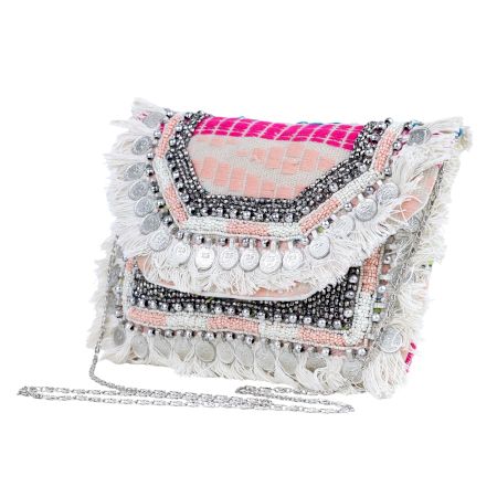 Handmade Boho Banjara Sling Bag With Coin