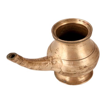 Small Himalayan Art Water Pot for Decor
