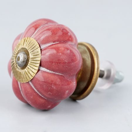 Cherry White Line Knob