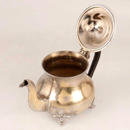 Shiny Vintage Brass Kettle for Home Decoration