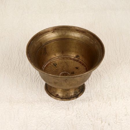 Handmade Vintage Brass Holy Cup for Home Decoration
