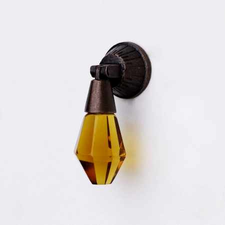 Champagne Glass Pull Teardrop Cabinet Knob