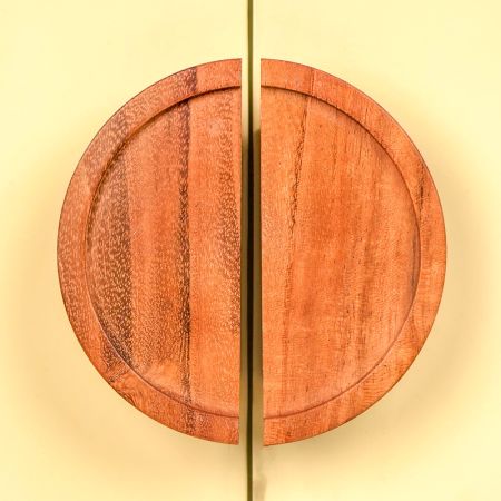 Decorative Wooden Door Handles(medium size)(4 Inches)