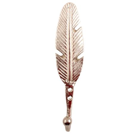 Modern Big Feather Iron Wall Hook