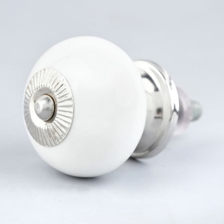 Clear White Knob