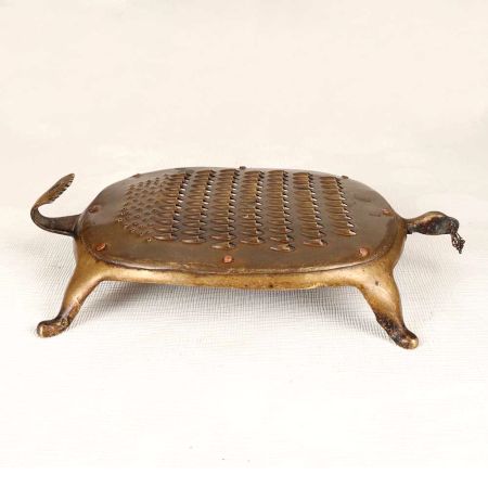 Handmade High-Quality Brass Vegetable Grater in Gujarat Art