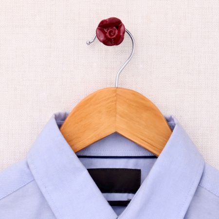 Cherry Small Rose Ceramic Wall Hook
