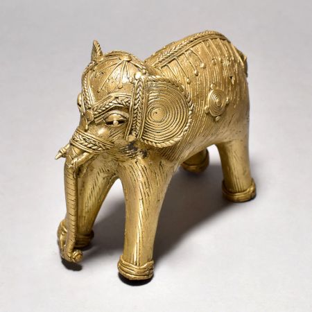 Vintage Beautiful Tribal Art Elephant