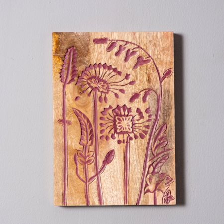Natures Canvas Wall Plate Set of 4