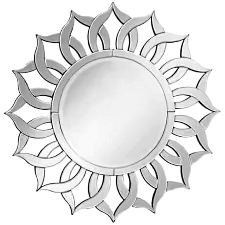 Petal Sunburst Elegance Mirror
