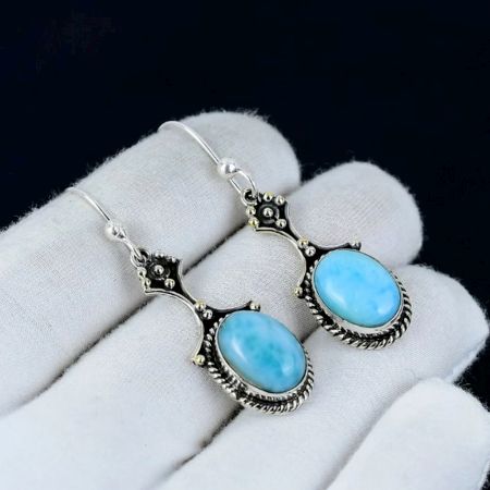 Minimalist Artistic Hoop Stud 925 Sterling Silver Earrings