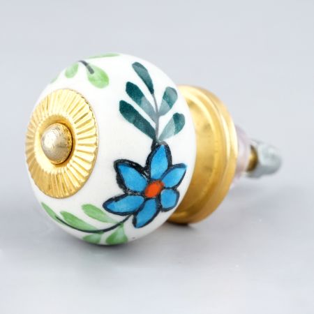 Frangipani Flower Knob (1)