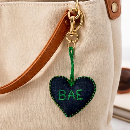 Handmade Heart Message Charm BAE Design