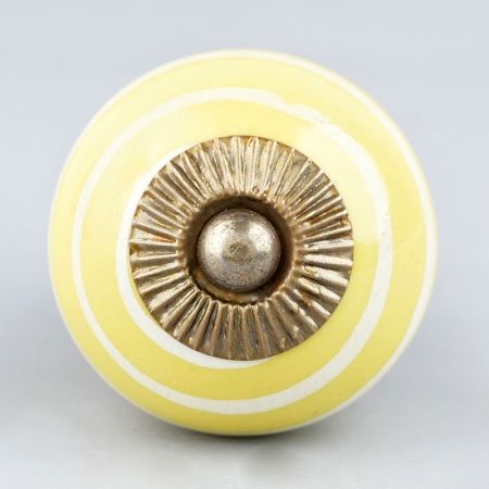 Yellow White Stripes