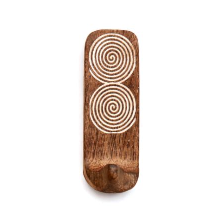 Wooden Decorative Adhesive Wall Hook