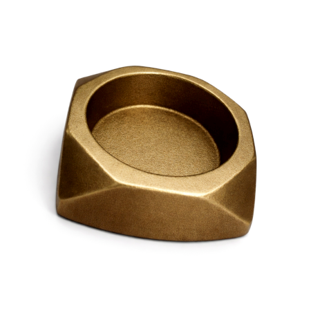 Handcrafted Metal Cigarette Ashtray Tabletop Utility Accessory