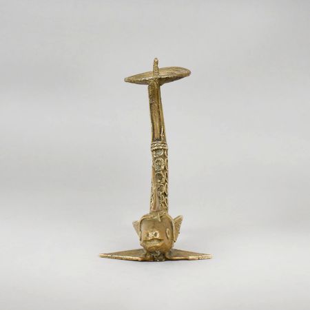 Handcrafted Brass Fish Diya Candle Holder Decorative Stand