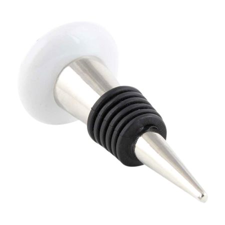 2 Pieces Pisces Flat Ceramic Wine Bottle Stopper