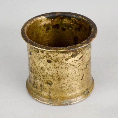 Handcrafted Brass Small Holder Traditional Utility Vessel