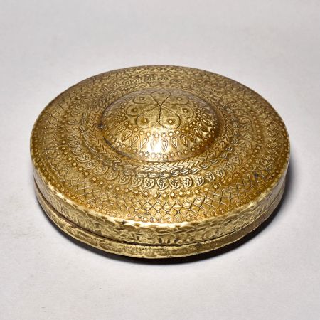 Handcrafted Brass Ghantakarna Mahavir Jain Travel Box