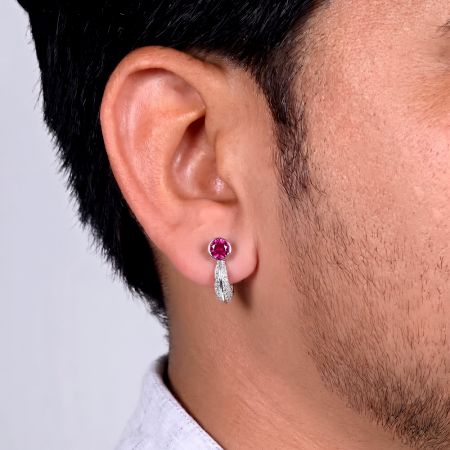 Handmade Silver Jewelry Ruby Rajwadi Bali