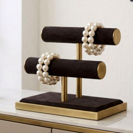 Handcrafted Glass Bead Bangles in Alloy Metal