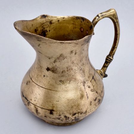 Vintage Hand Crafted Brass Jug for Home Decoration