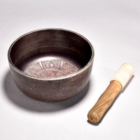 Tibetan Handmade Metal Singing Bowl for Meditation