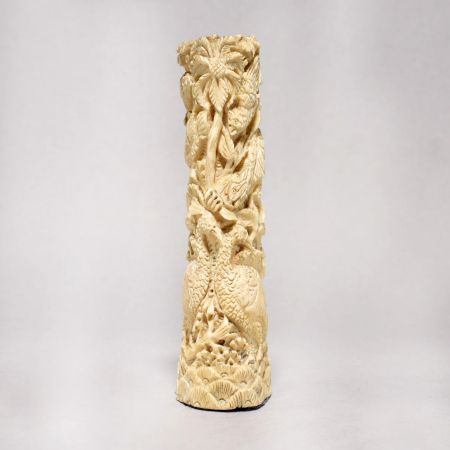 Peacock and Bird Hand Carved Made of Finest Camel Bone