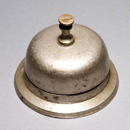 Hand Crafted Vintage Brass Office Bell for Decoration