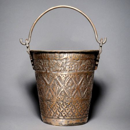 Vintage Premium Copper Bucket for Home Decoration