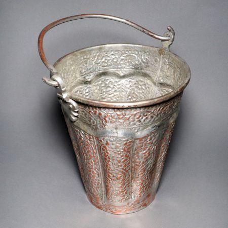 Handcrafted Beautiful Bucket Made of Premium Copper