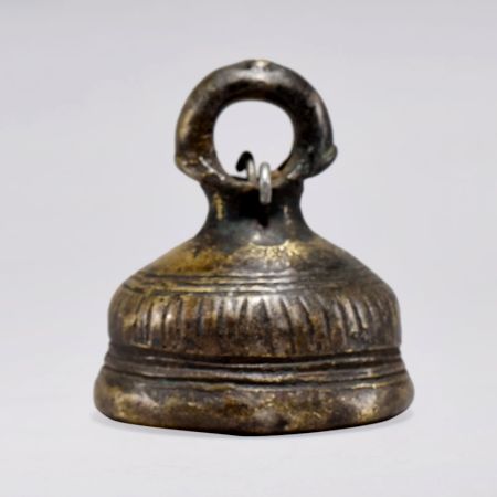 Handmade Temple Bell from Central India Made of Bell Metal