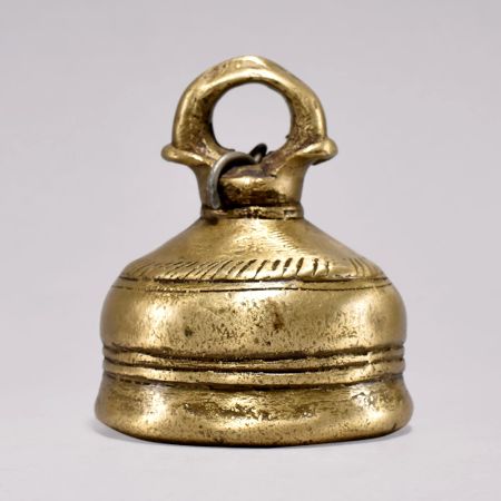 Handcrafted Temple Bell for Prayer Room Made of Bell Metal