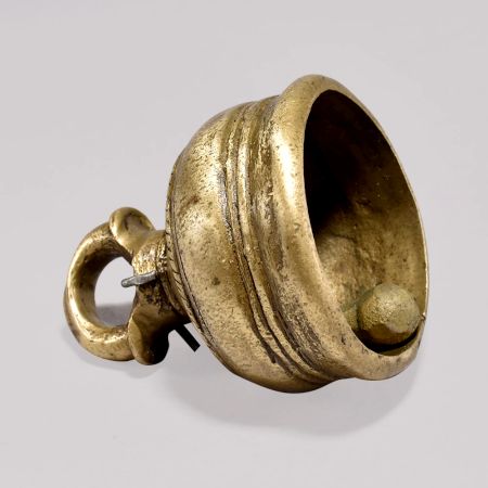 Handcrafted Temple Bell for Prayer Room Made of Bell Metal