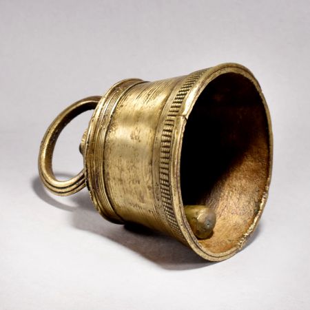 Handcrafted Himachal Art Temple Bell Made of Bell Metal