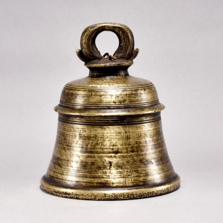 Antique Finish Bell Metal Temple Bell for Decoration